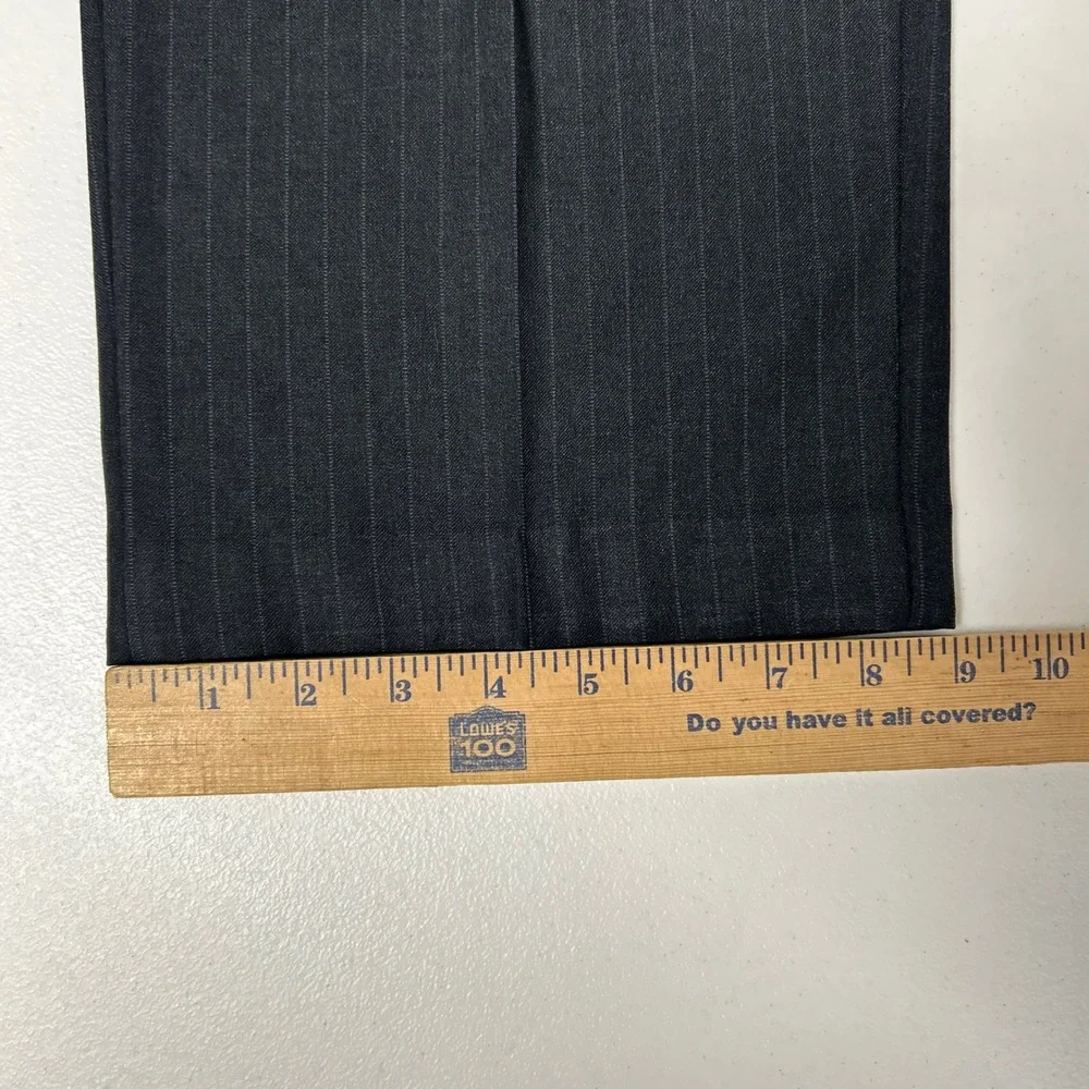 Van Heusen 2-Piece Suit Set Boys 18 Regular Charcoal Pinstripe Blazer Pants